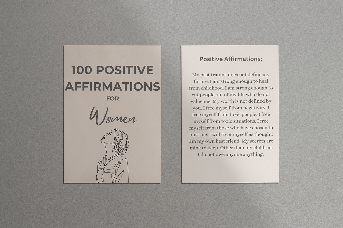 100 Positive Affirmations for Women