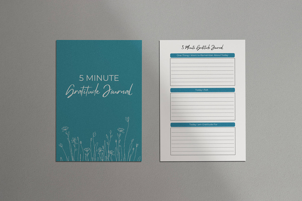 5 Minute Gratitude Journal